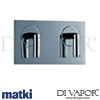 Matki Swadling 2 1101 Swadling Absolute2 Contemporary Concealed Shower Valve Spare Parts